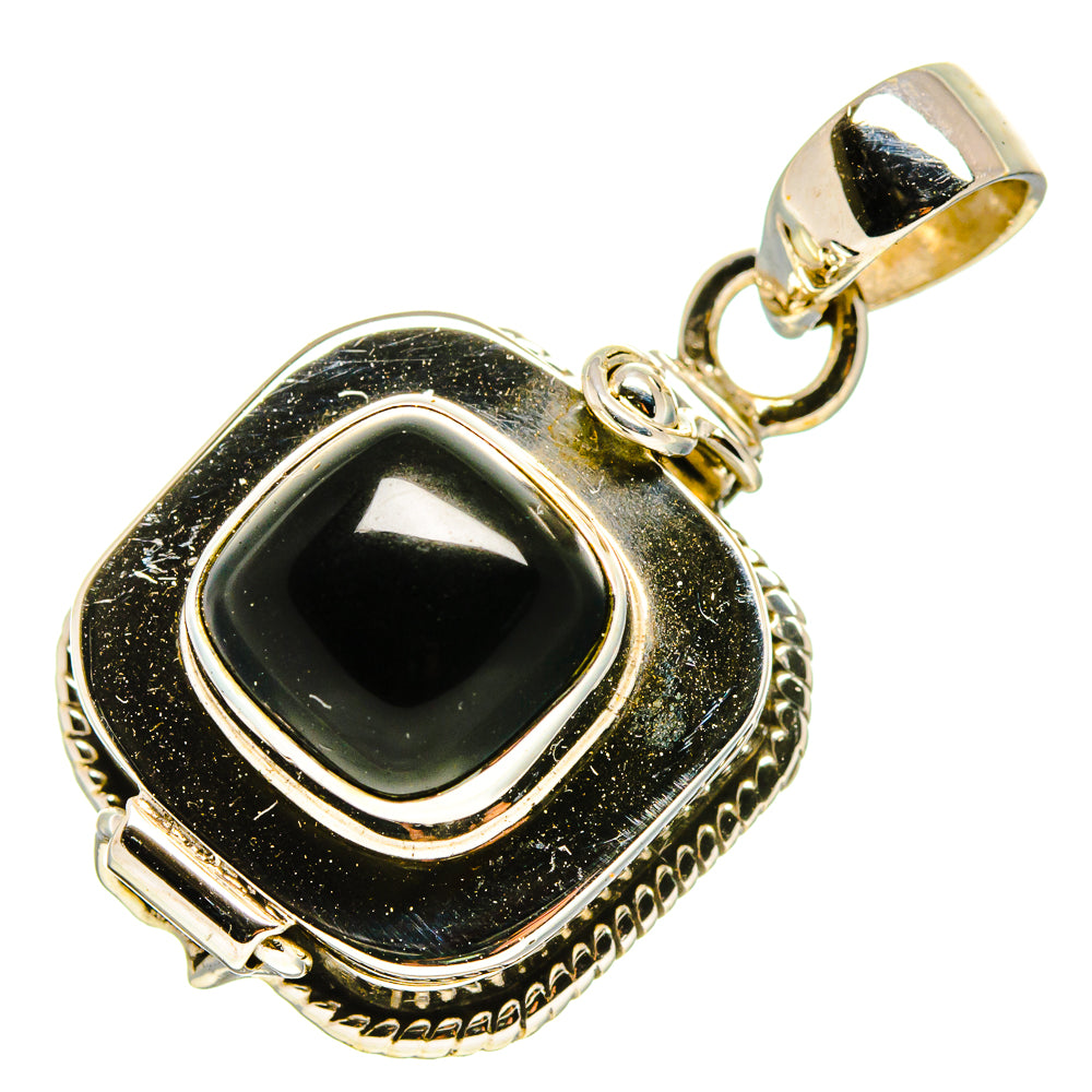 Black Onyx Pendants handcrafted by Anasilvercos - PD755383