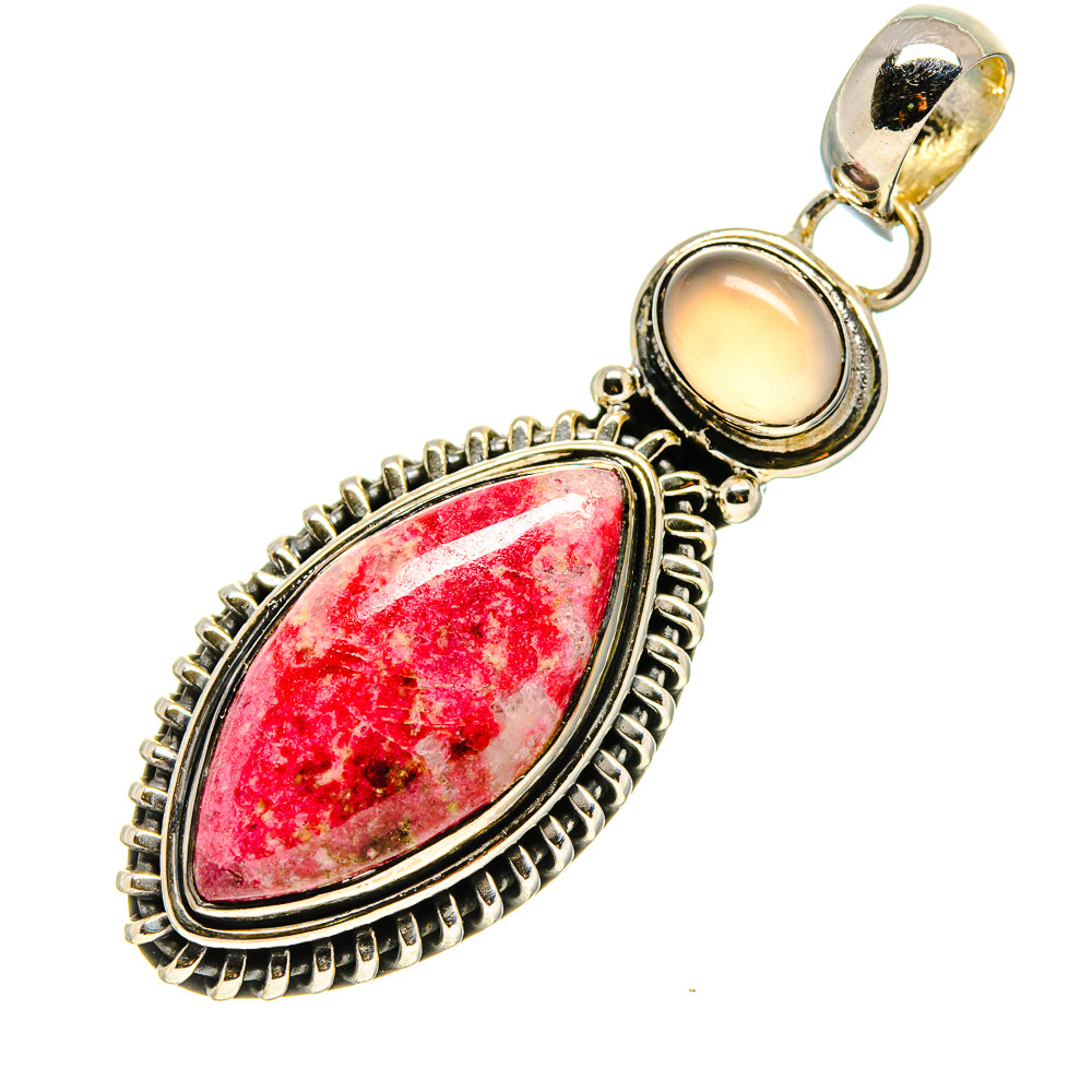 Thulite Pendants handcrafted by Anasilvercos - PD755402