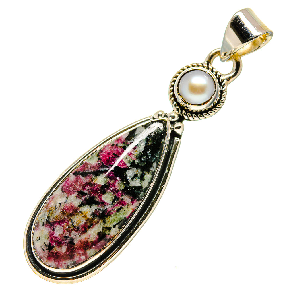 Russian Eudialyte Pendants handcrafted by Anasilvercos - PD755405
