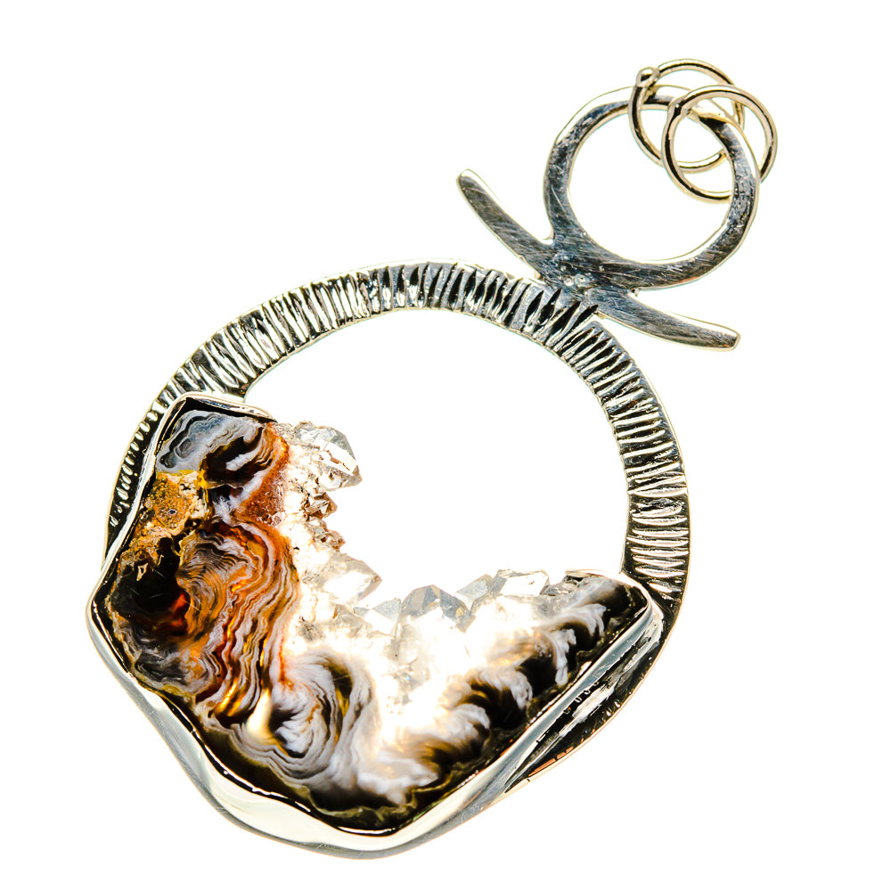 Occo Geode Slice Pendants handcrafted by Anasilvercos - PD755411