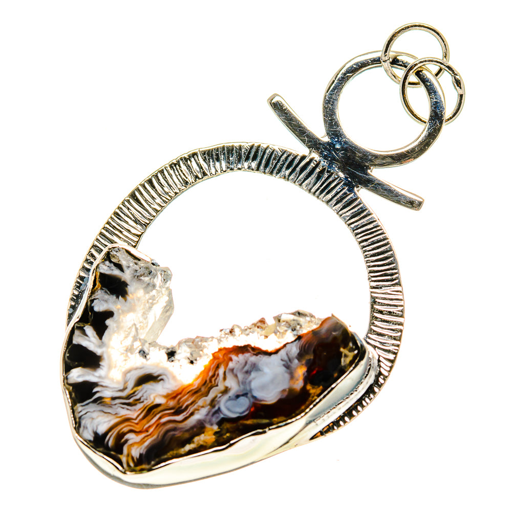 Occo Geode Slice Pendants handcrafted by Anasilvercos - PD755412