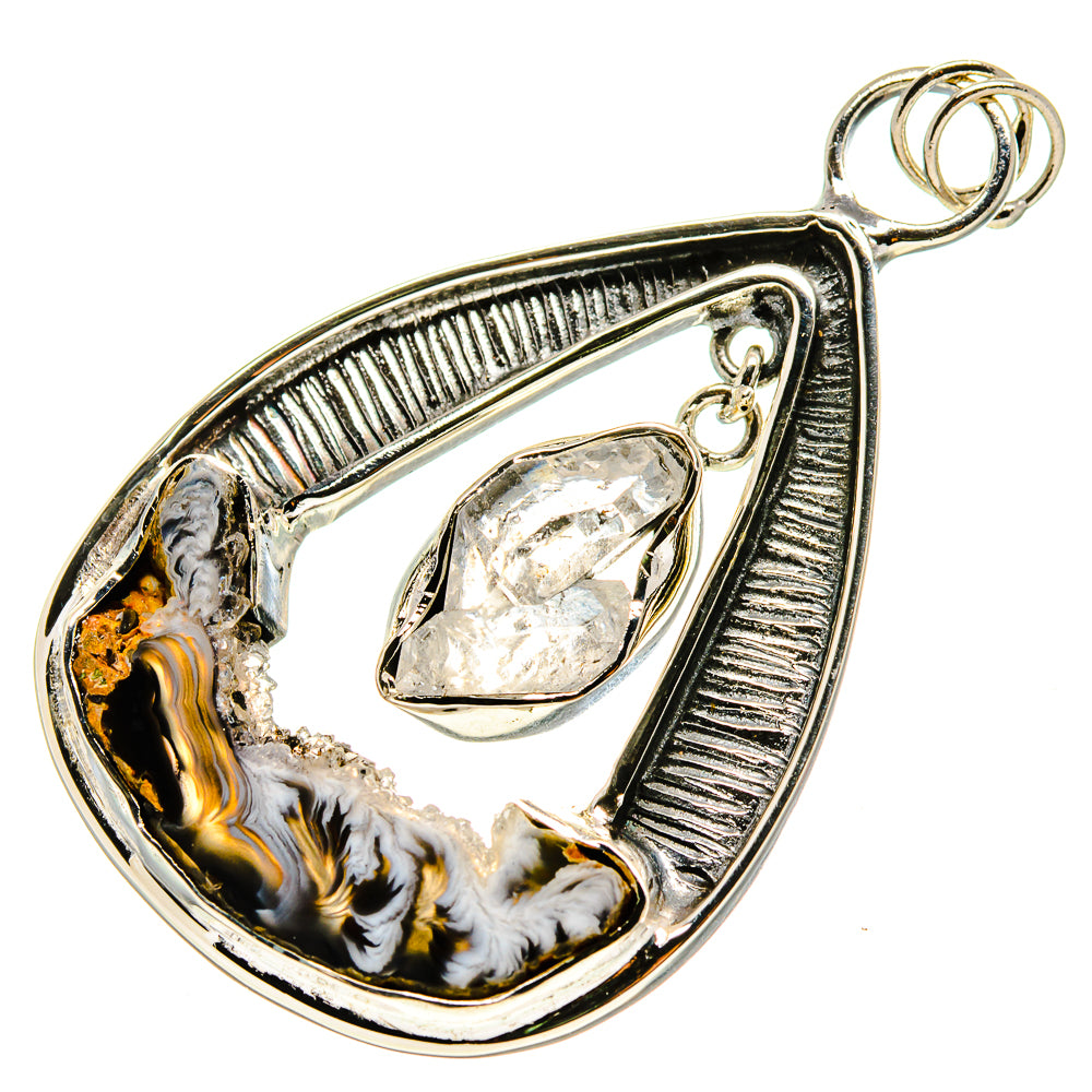 Occo Geode Slice Pendants handcrafted by Anasilvercos - PD755416