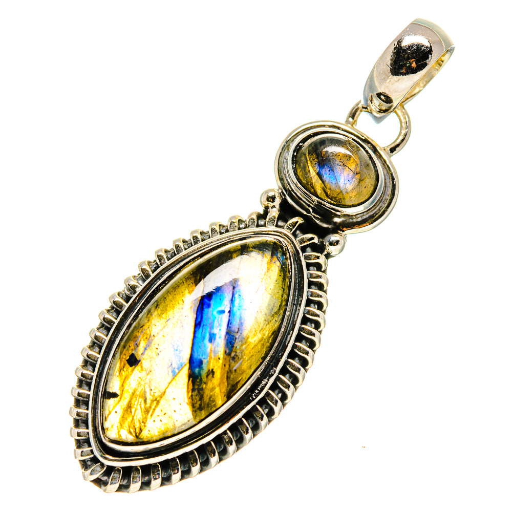 Labradorite Pendants handcrafted by Anasilvercos - PD755418
