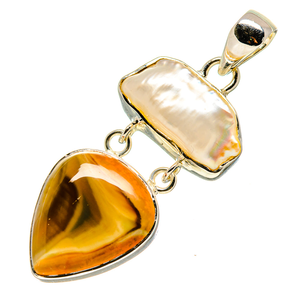 Willow Creek Jasper Pendants handcrafted by Anasilvercos - PD755420