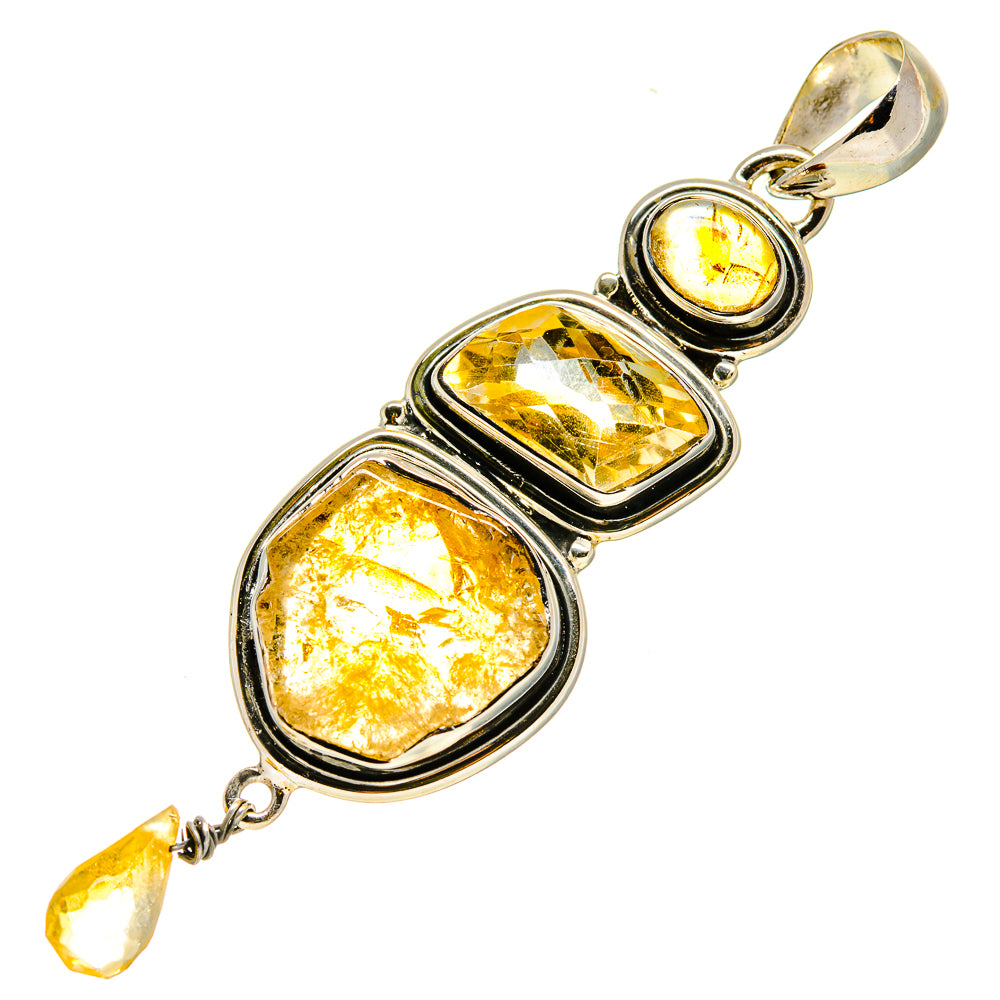 Citrine Pendants handcrafted by Anasilvercos - PD755424