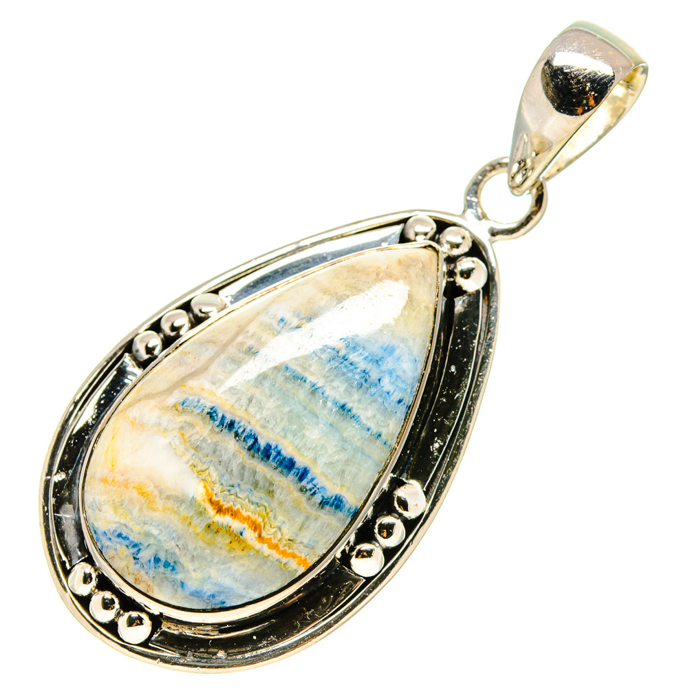 Blue Scheelite Pendants handcrafted by Anasilvercos - PD755439