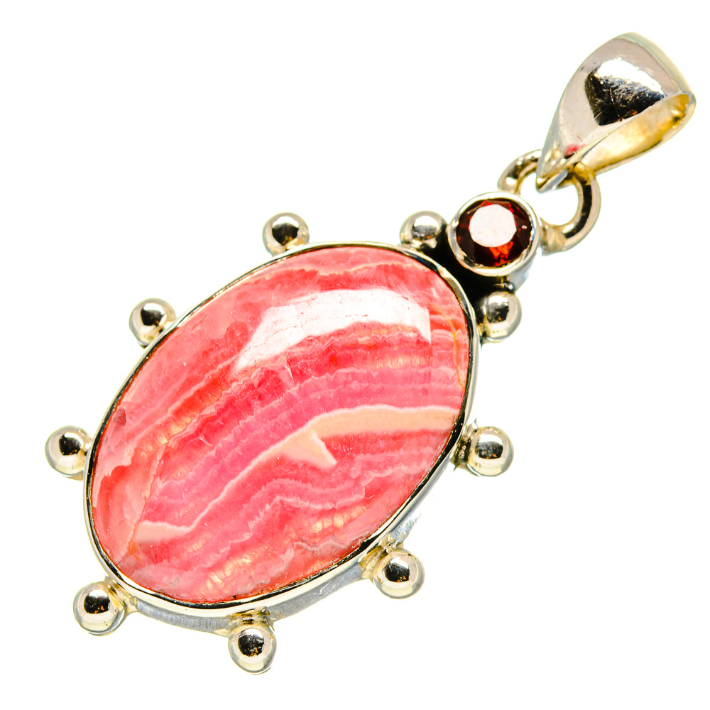 Rhodochrosite Pendants handcrafted by Anasilvercos - PD755445