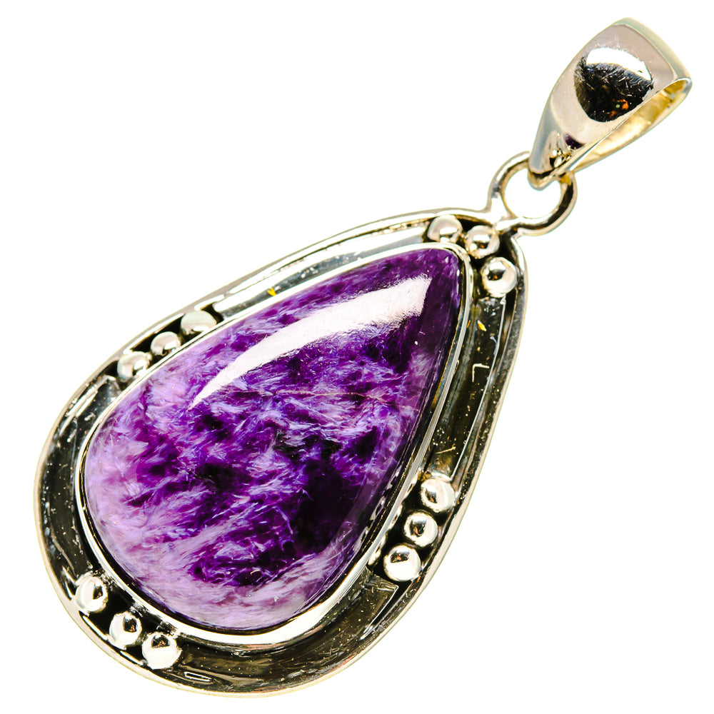 Charoite Pendants handcrafted by Anasilvercos - PD755461