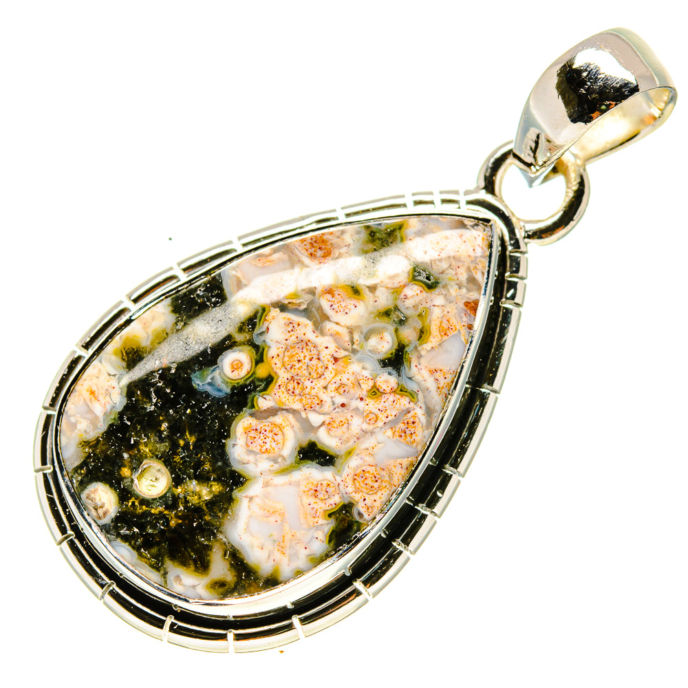 Ocean Jasper Pendants handcrafted by Anasilvercos - PD755463