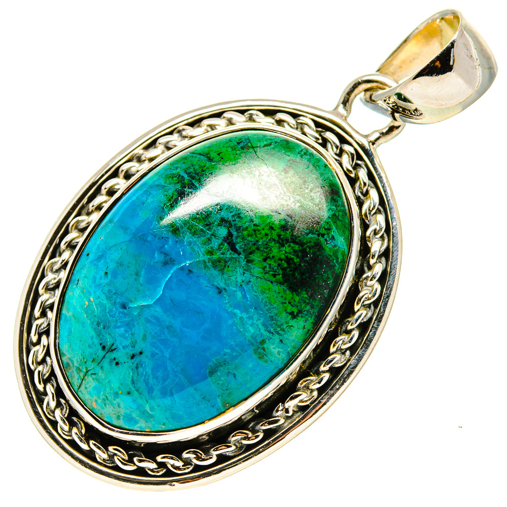 Chrysocolla Pendants handcrafted by Anasilvercos - PD755490