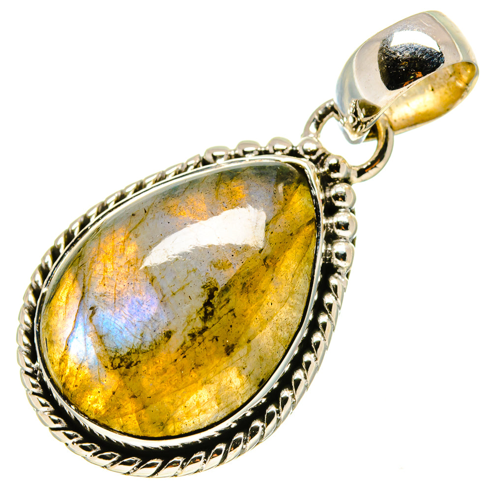 Labradorite Pendants handcrafted by Anasilvercos - PD755499