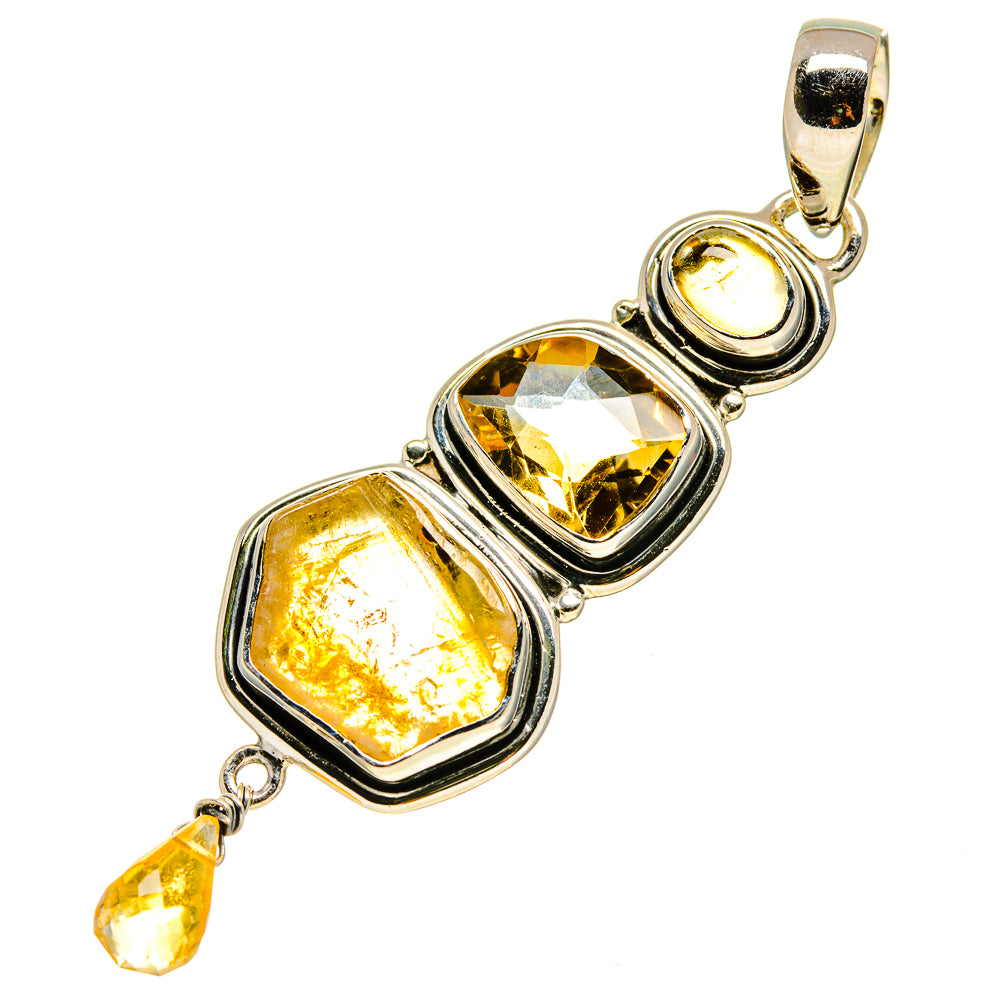 Citrine Pendants handcrafted by Anasilvercos - PD755507