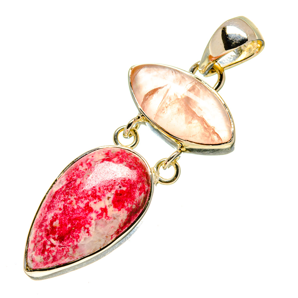 Thulite Pendants handcrafted by Anasilvercos - PD755525