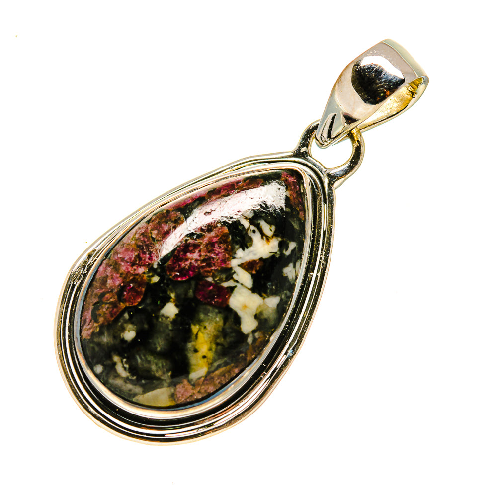 Russian Eudialyte Pendants handcrafted by Anasilvercos - PD755551