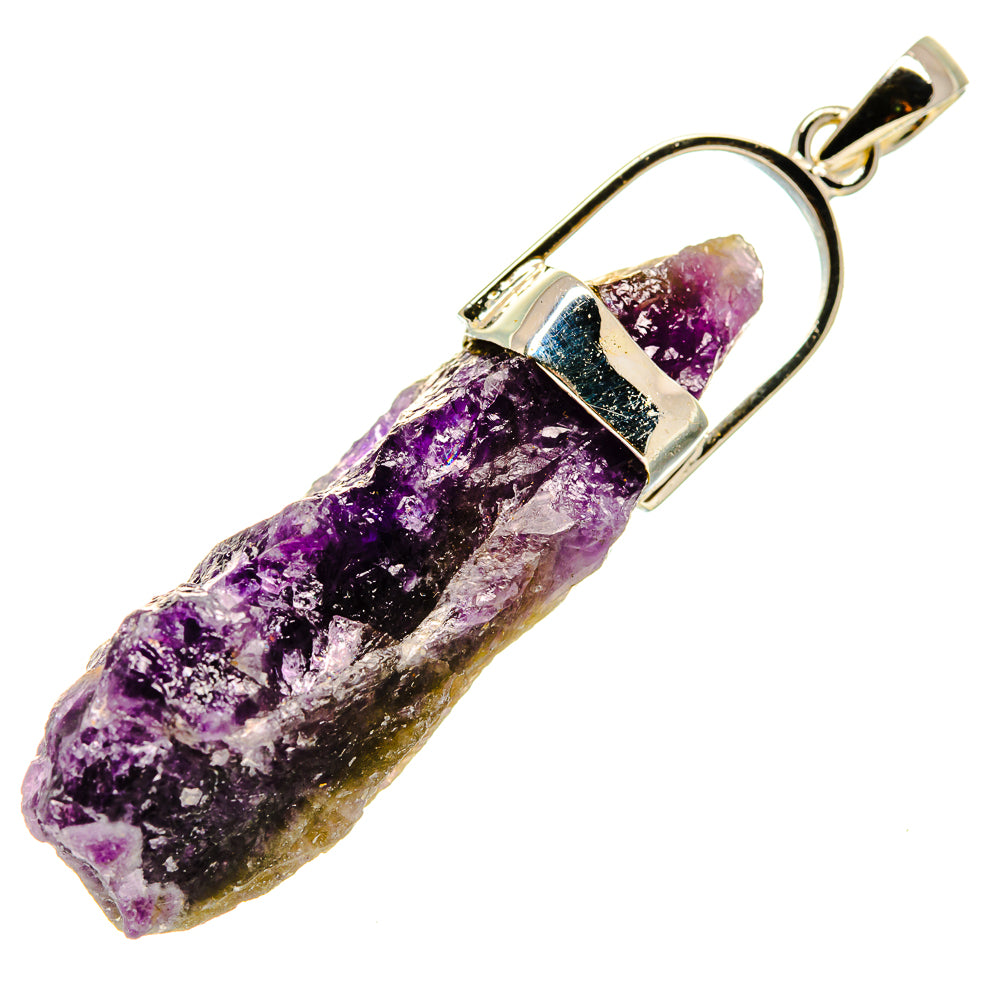 Amethyst Stalactite Pendants handcrafted by Anasilvercos - PD755594