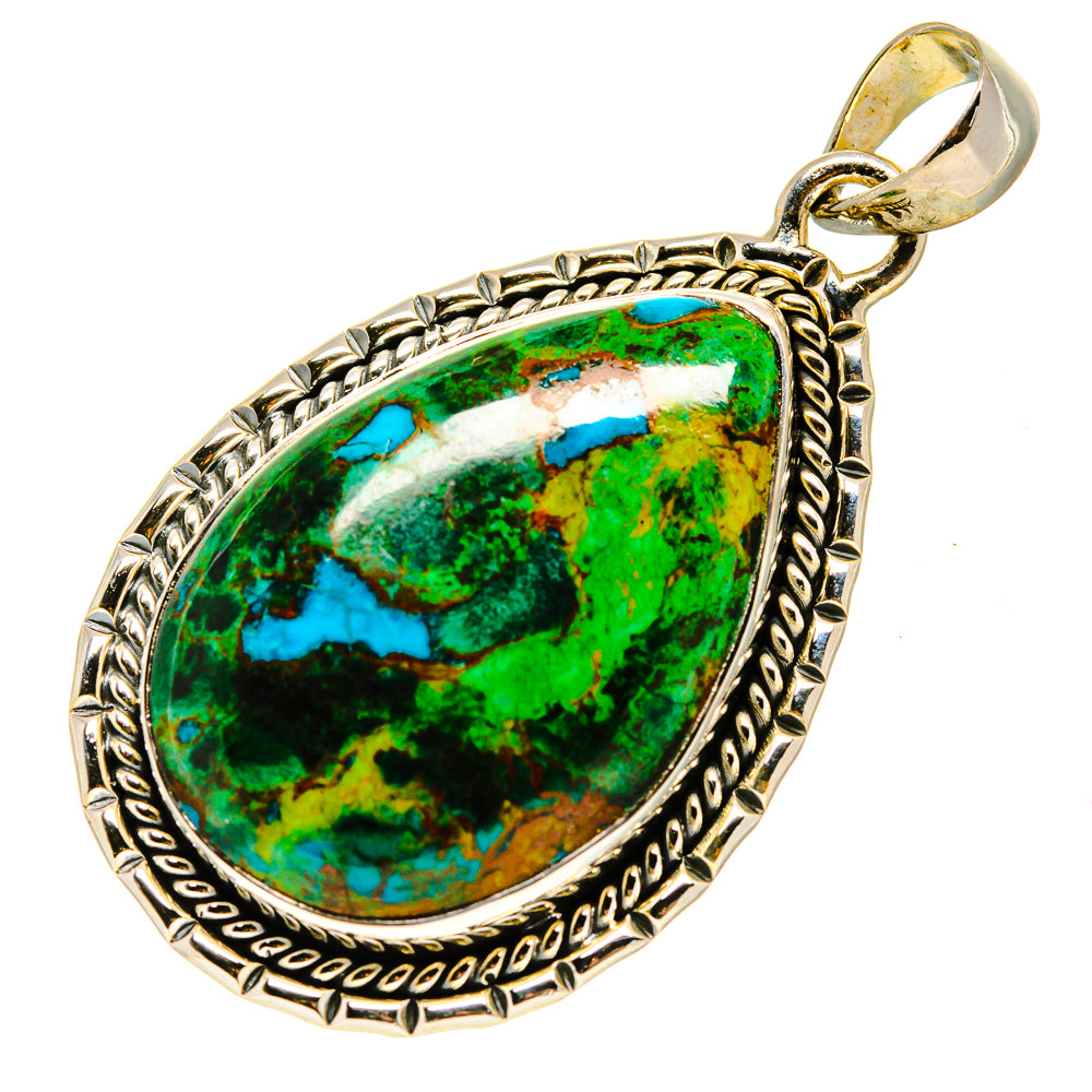 Chrysocolla Pendants handcrafted by Anasilvercos - PD755617