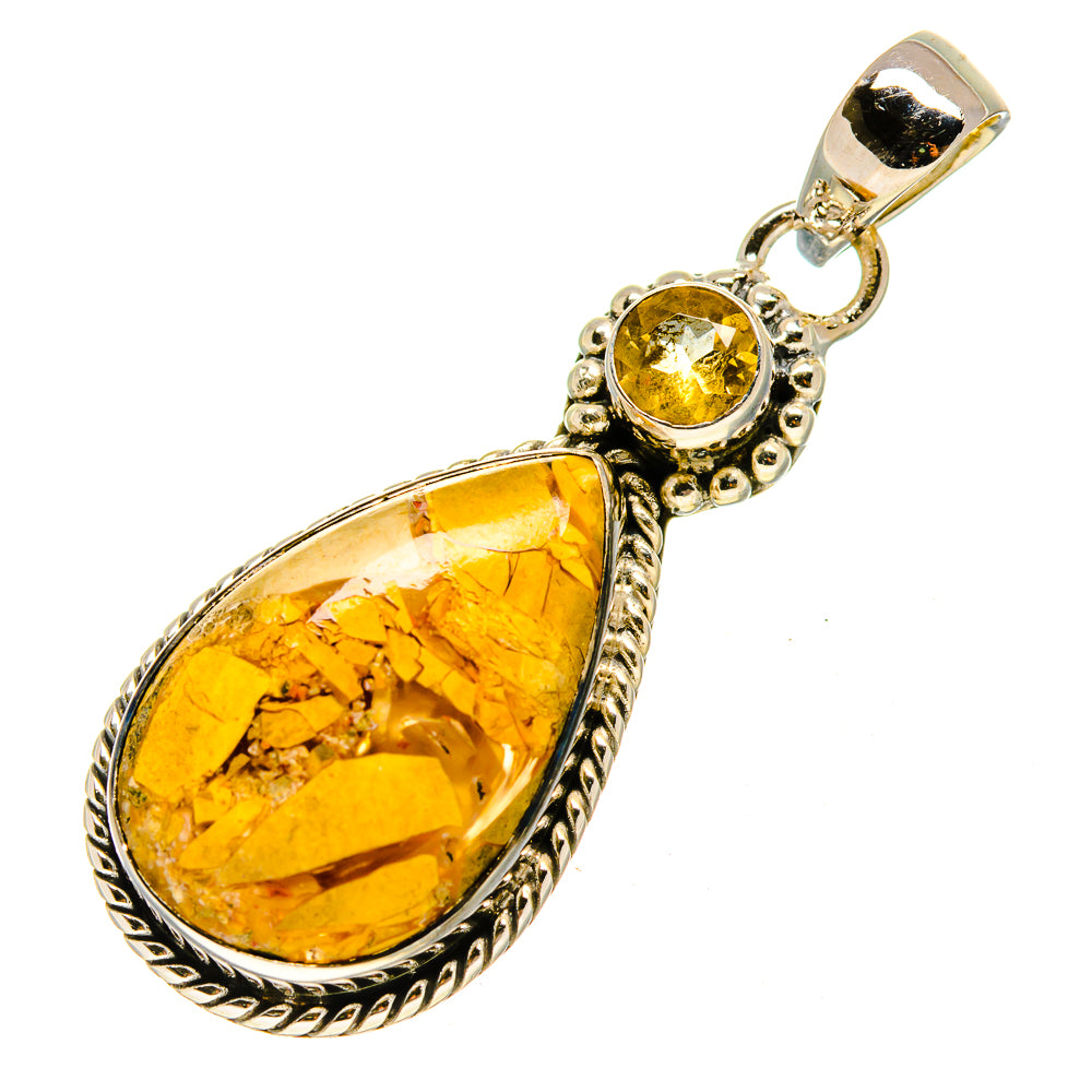 Brecciated Mookaite Pendants handcrafted by Anasilvercos - PD755619