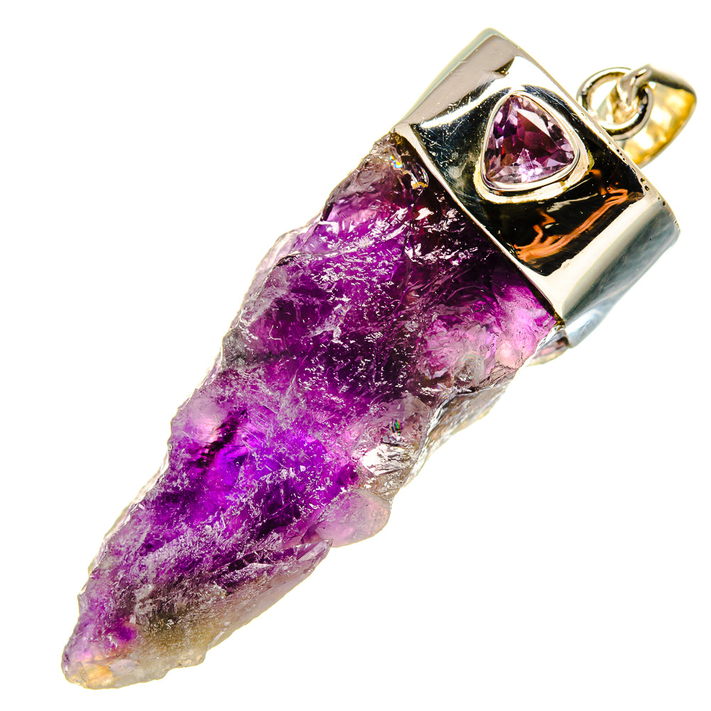 Amethyst Stalactite Pendants handcrafted by Anasilvercos - PD755629