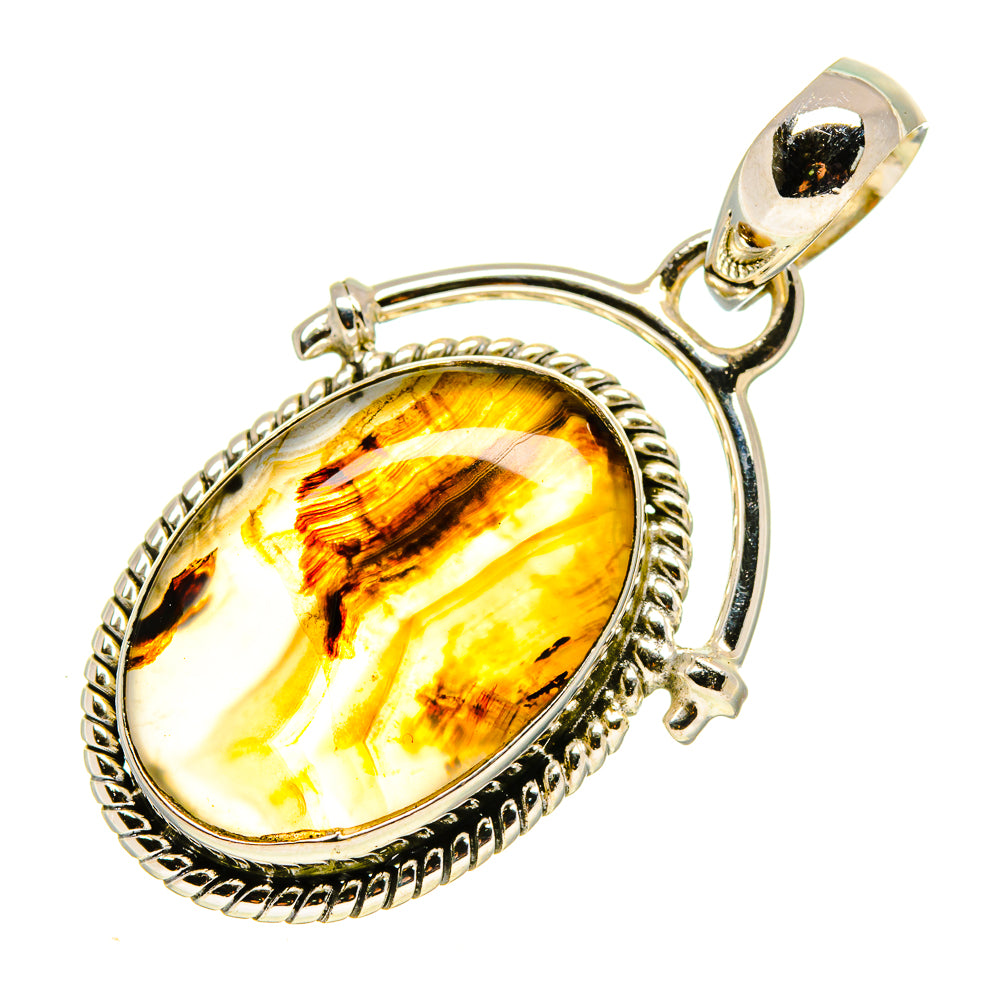 Montana Agate Pendants handcrafted by Anasilvercos - PD755659
