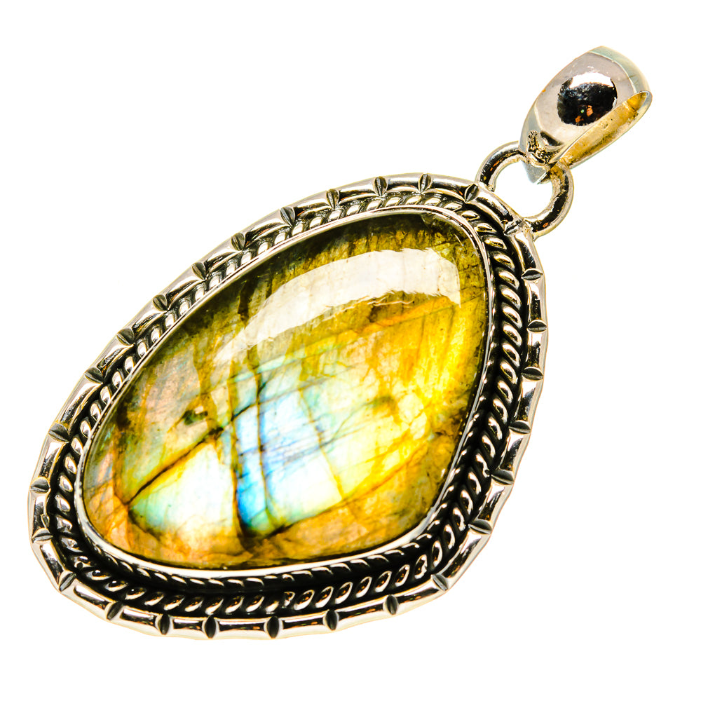 Labradorite Pendants handcrafted by Anasilvercos - PD755665
