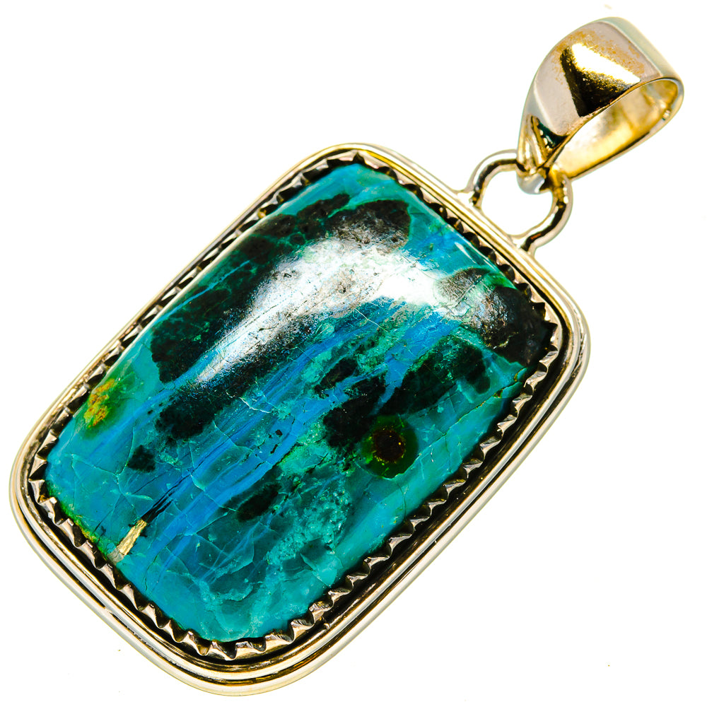 Chrysocolla Pendants handcrafted by Anasilvercos - PD755682