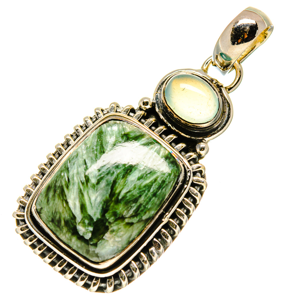 Seraphinite Pendants handcrafted by Anasilvercos - PD755701