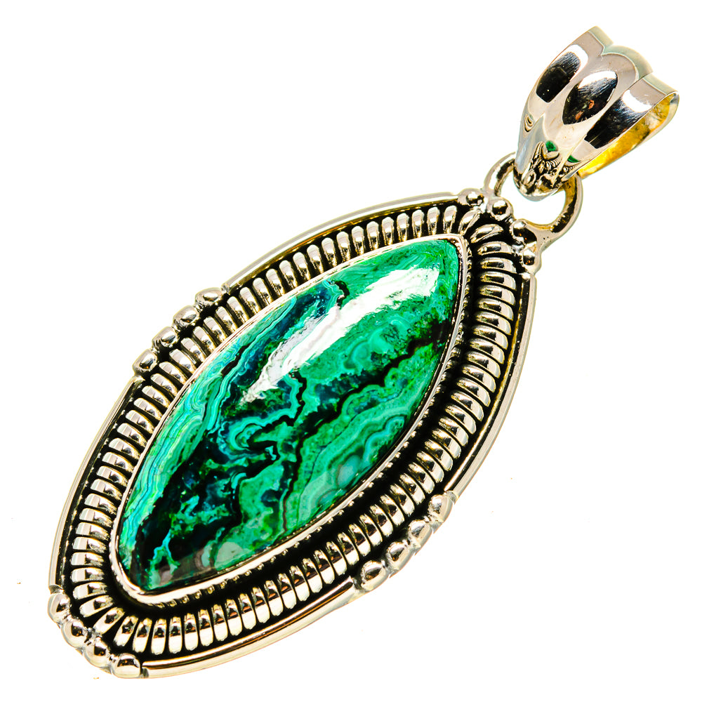 Chrysocolla Pendants handcrafted by Anasilvercos - PD755703