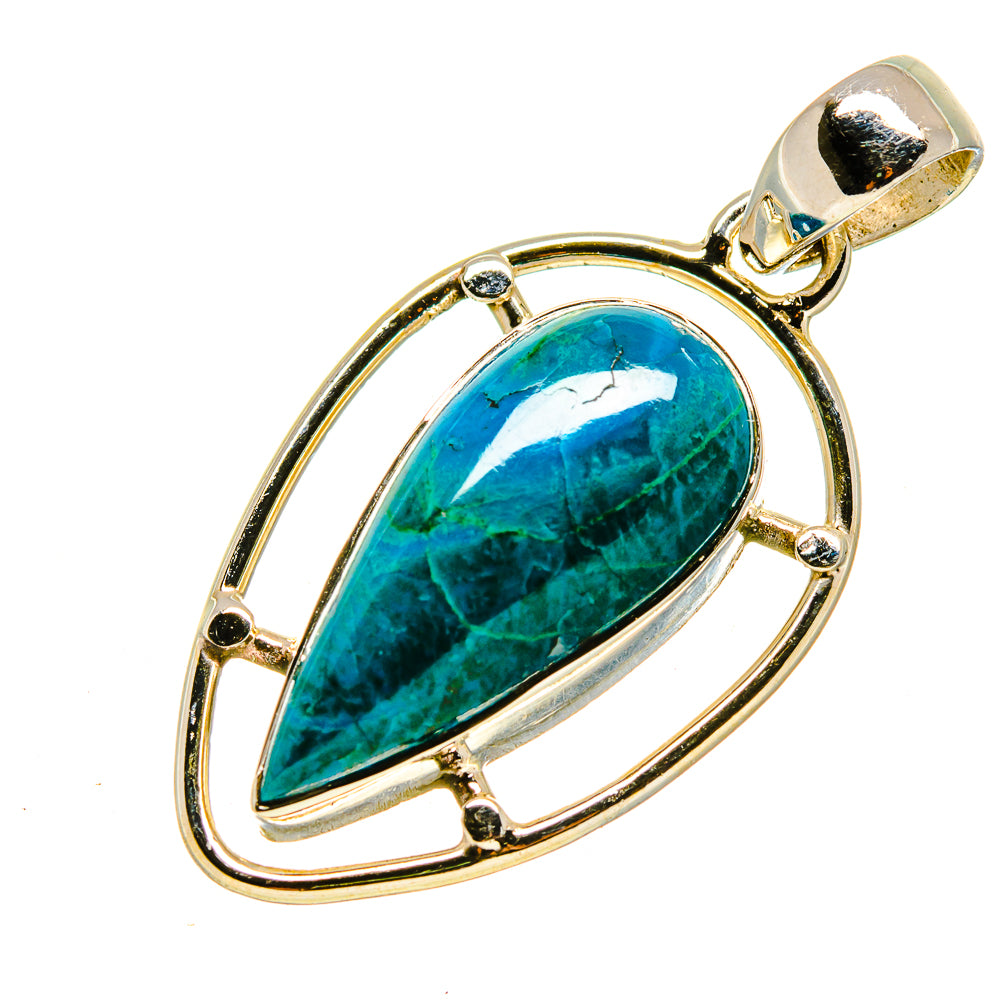 Chrysocolla Pendants handcrafted by Anasilvercos - PD755707
