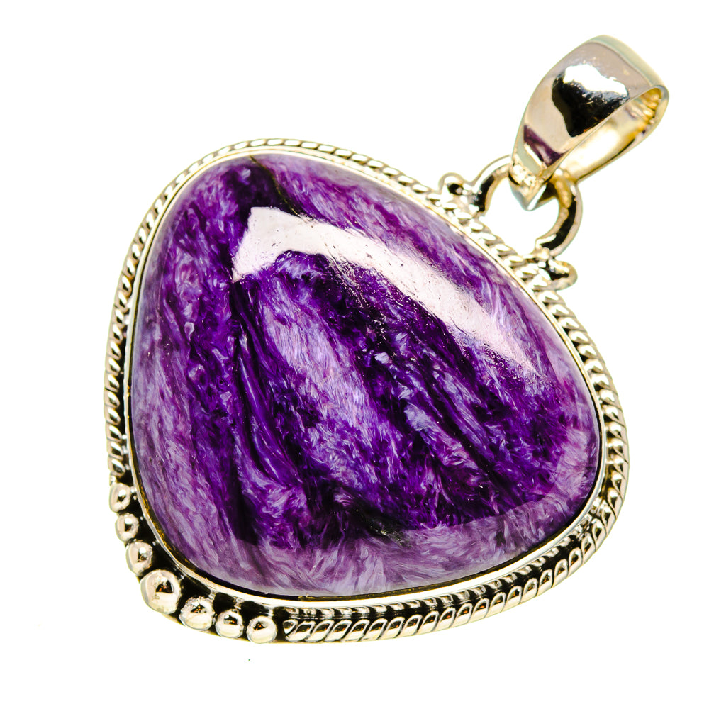 Charoite Pendants handcrafted by Anasilvercos - PD755716