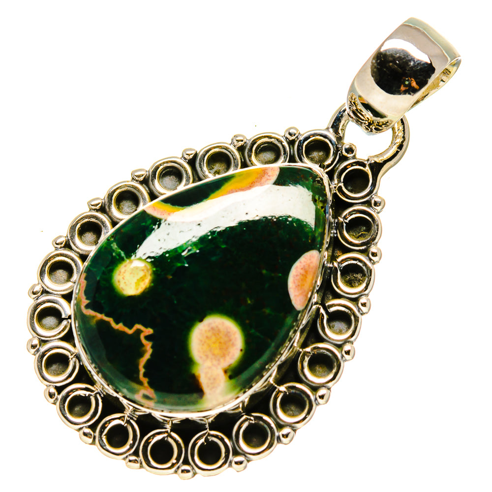 Ocean Jasper Pendants handcrafted by Anasilvercos - PD755763
