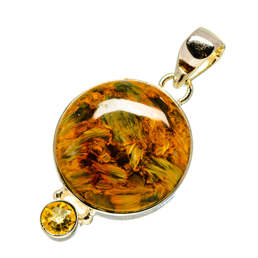 Golden Pietersite Pendants handcrafted by Anasilvercos - PD755774
