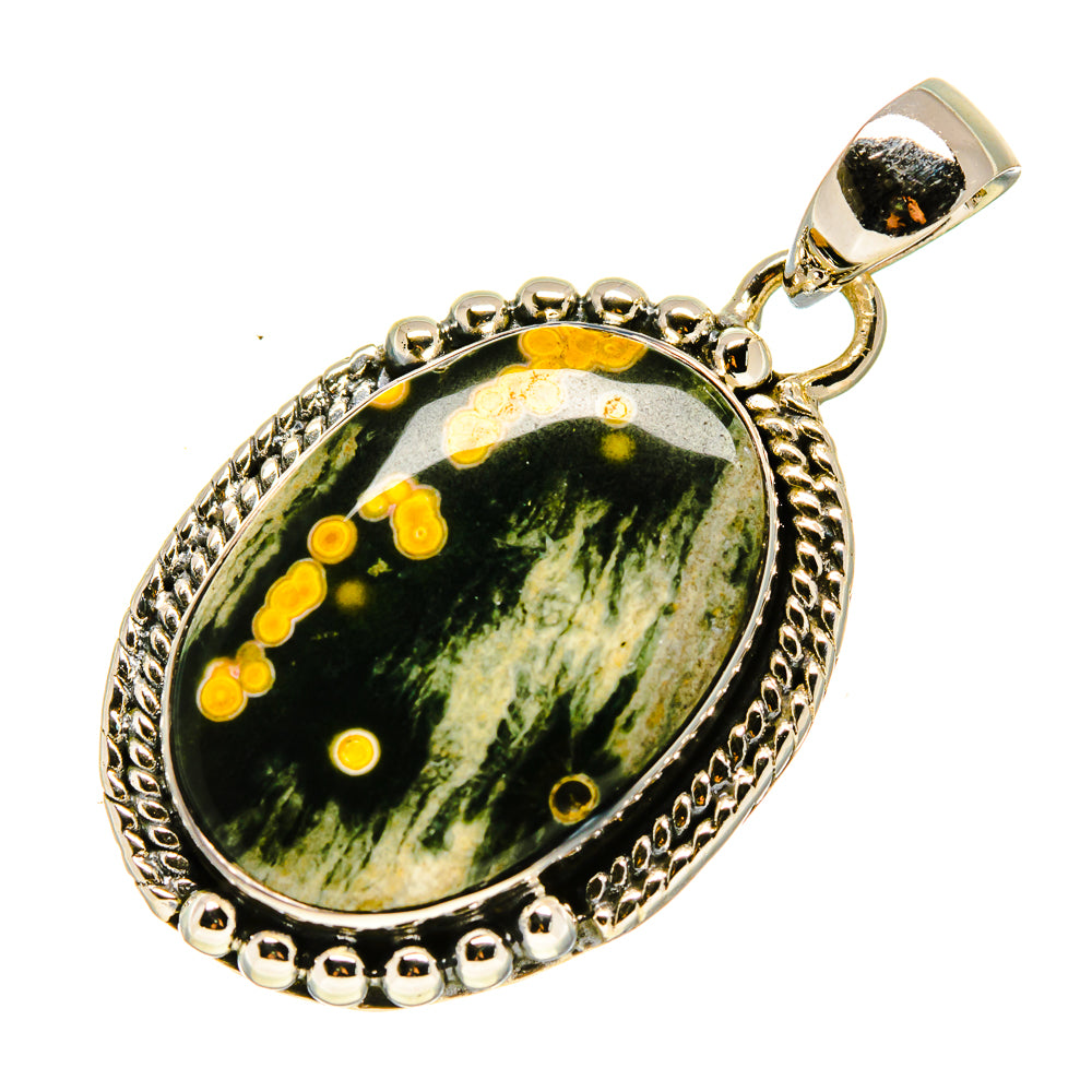 Ocean Jasper Pendants handcrafted by Anasilvercos - PD755784