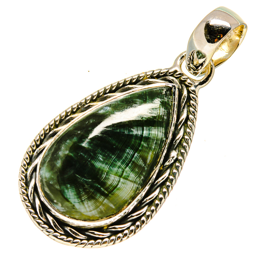Seraphinite Pendants handcrafted by Anasilvercos - PD755786