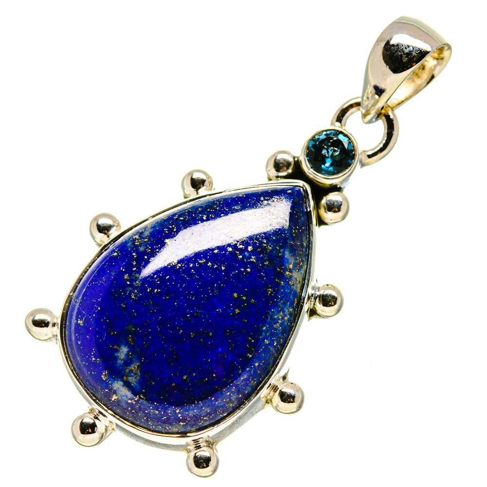Lapis Lazuli Pendants handcrafted by Anasilvercos - PD755797