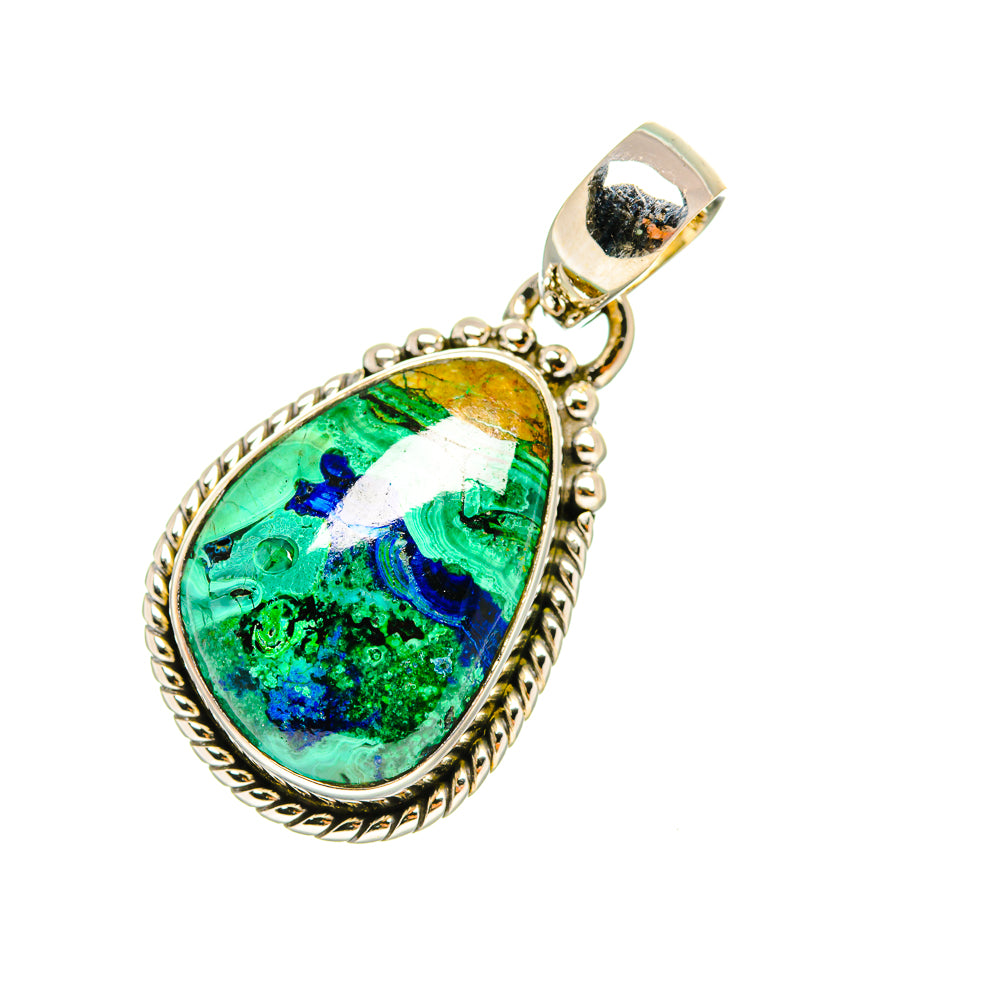 Azurite Pendants handcrafted by Anasilvercos - PD7558