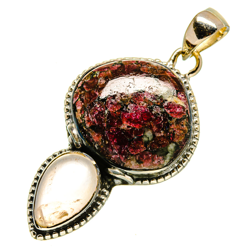 Russian Eudialyte Pendants handcrafted by Anasilvercos - PD755805