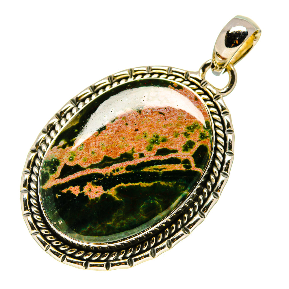 Ocean Jasper Pendants handcrafted by Anasilvercos - PD755810