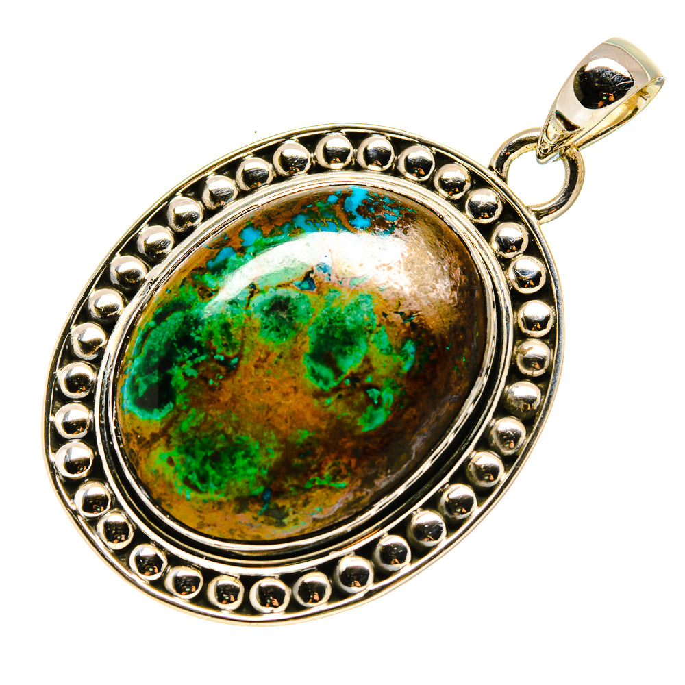Chrysocolla Pendants handcrafted by Anasilvercos - PD755811