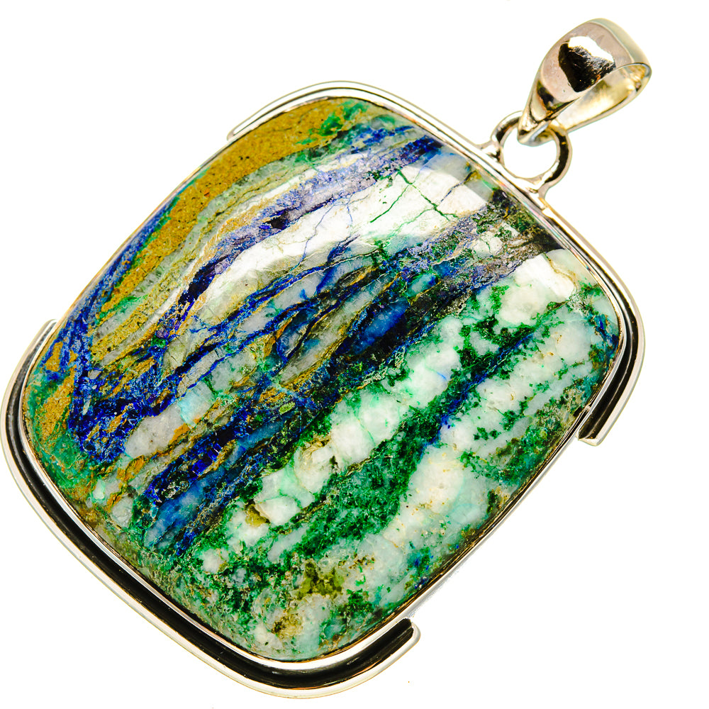 Chrysocolla Pendants handcrafted by Anasilvercos - PD755814