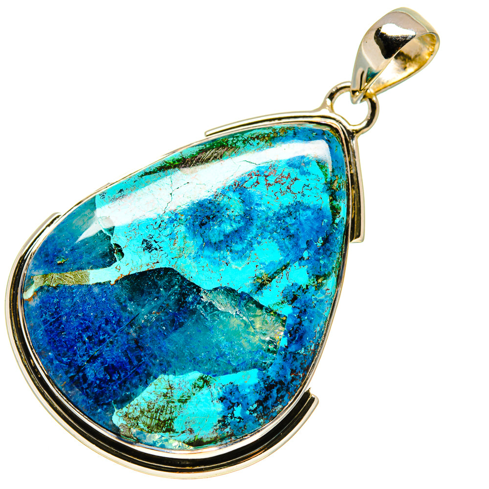 Chrysocolla Pendants handcrafted by Anasilvercos - PD755818