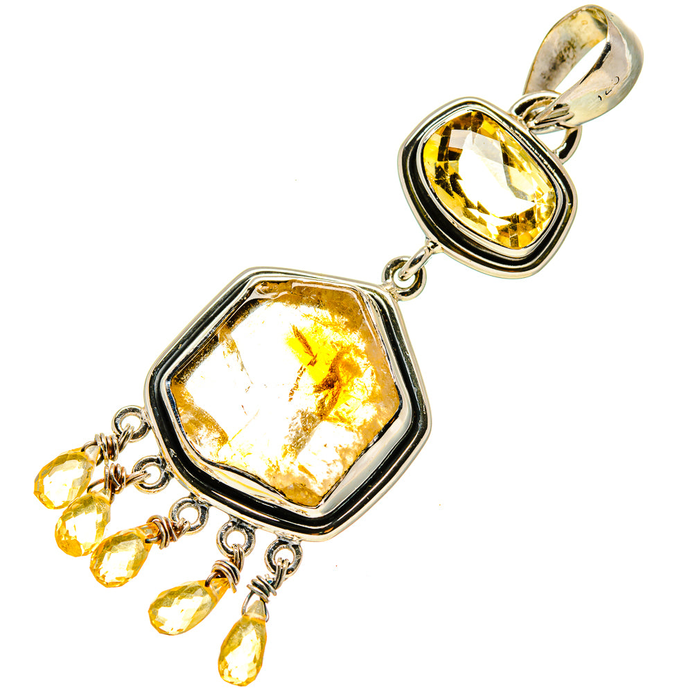 Citrine Pendants handcrafted by Anasilvercos - PD755821