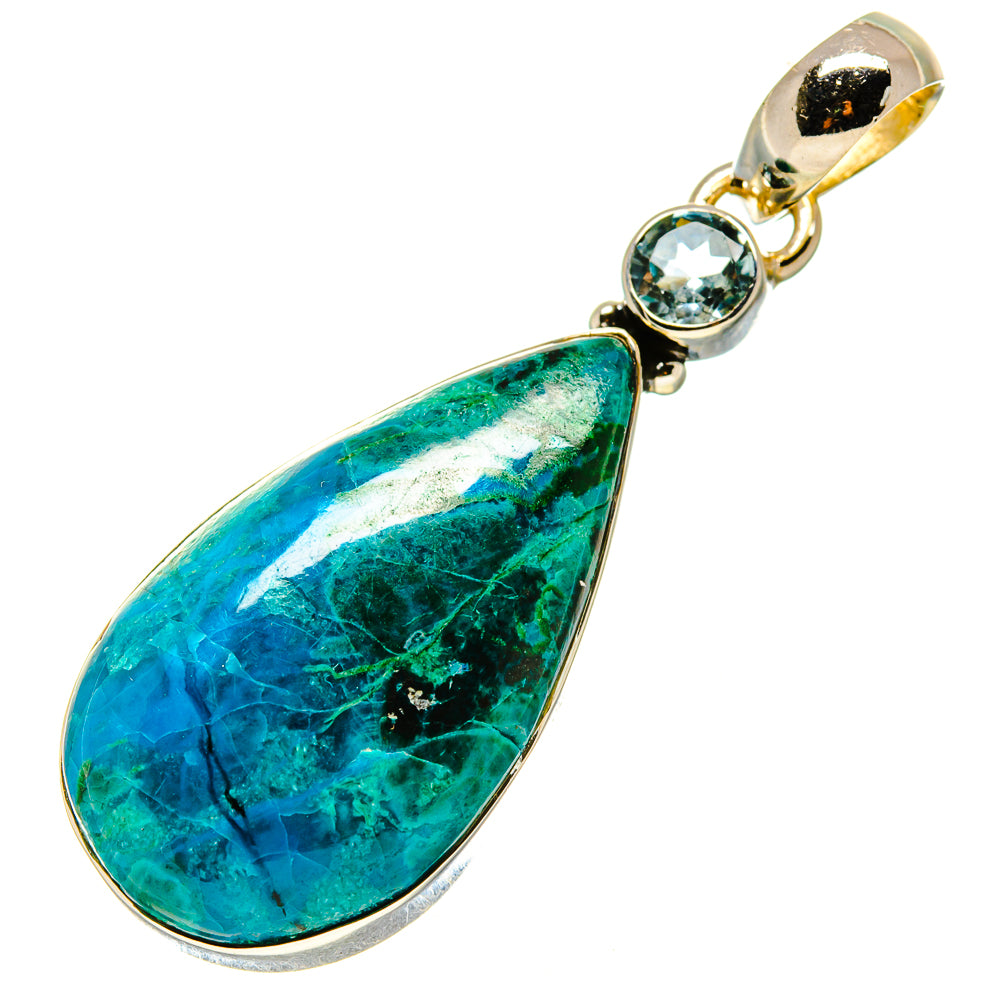 Chrysocolla Pendants handcrafted by Anasilvercos - PD755823