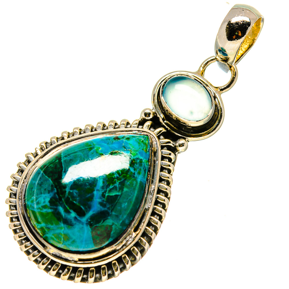 Chrysocolla Pendants handcrafted by Anasilvercos - PD755826