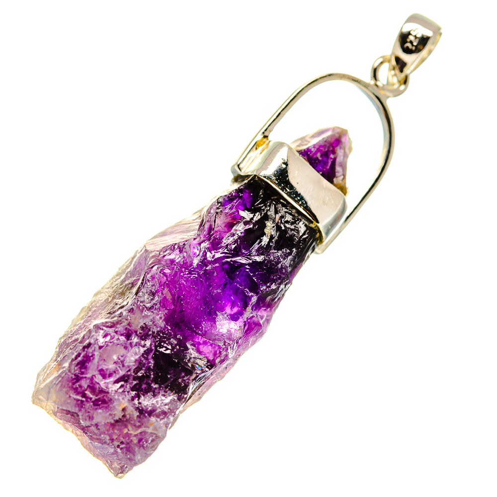 Amethyst Stalactite Pendants handcrafted by Anasilvercos - PD755828
