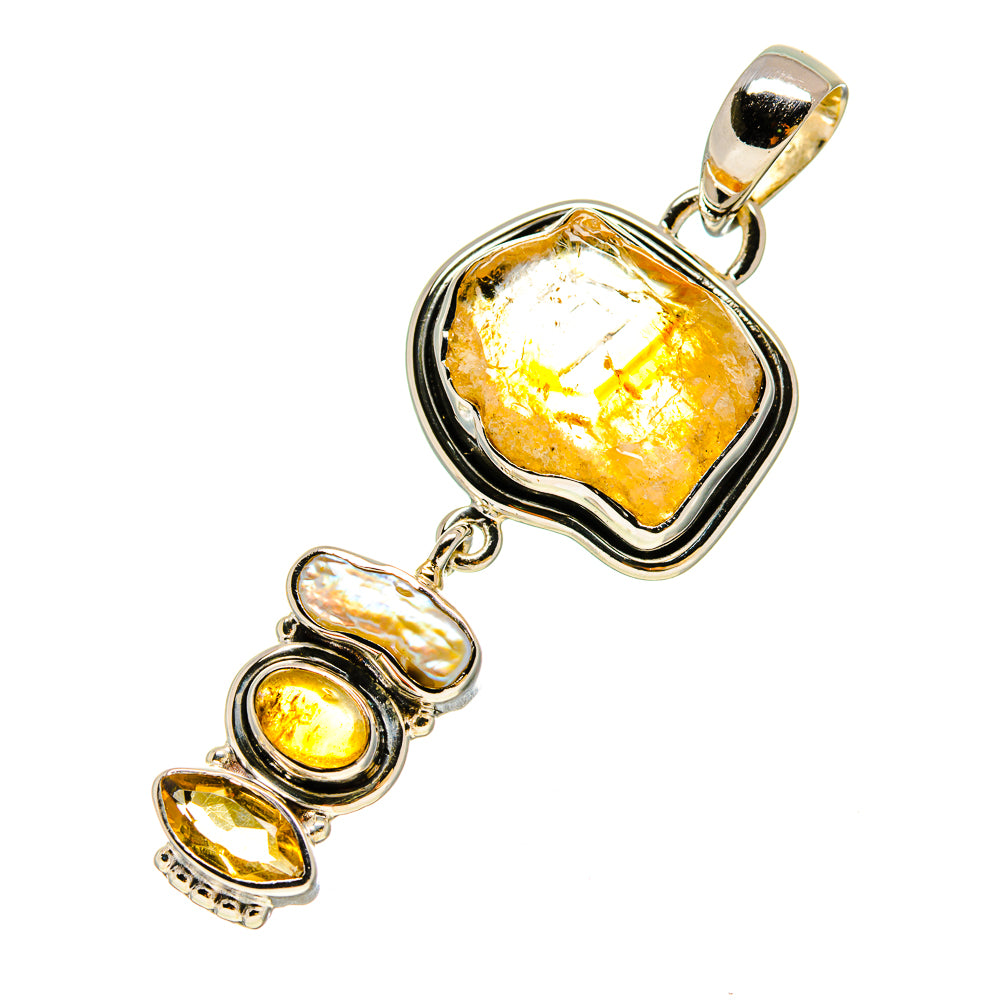 Citrine Pendants handcrafted by Anasilvercos - PD755843