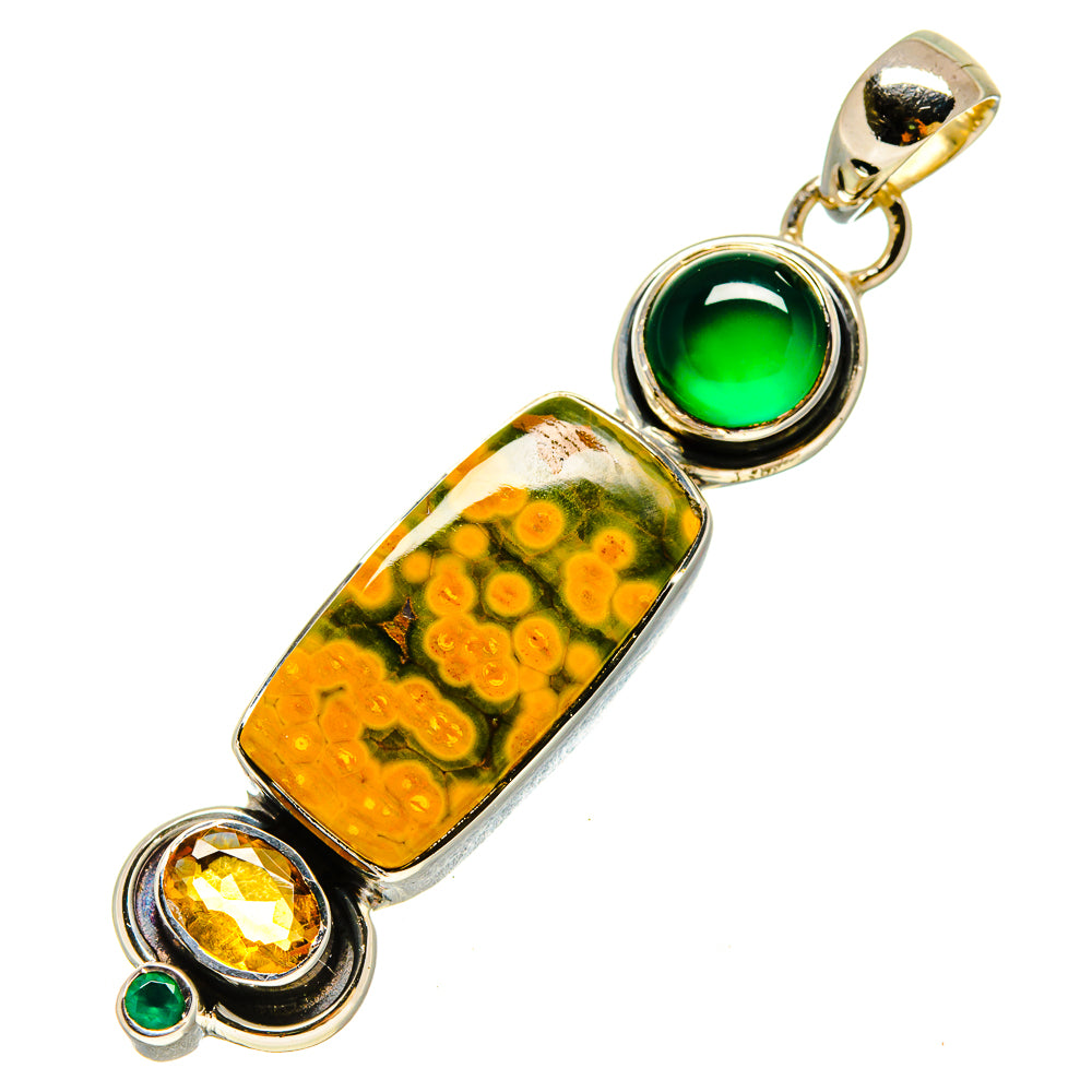 Ocean Jasper Pendants handcrafted by Anasilvercos - PD755863