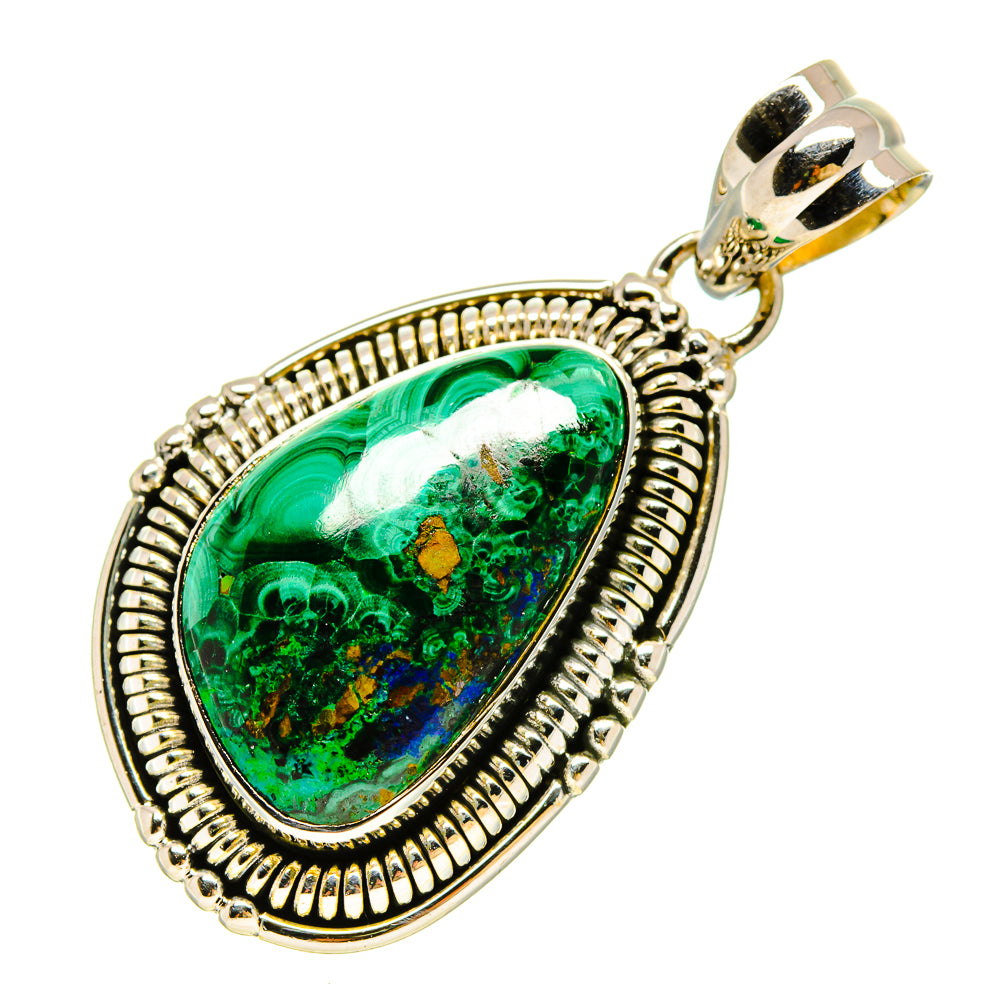 Chrysocolla Pendants handcrafted by Anasilvercos - PD755876