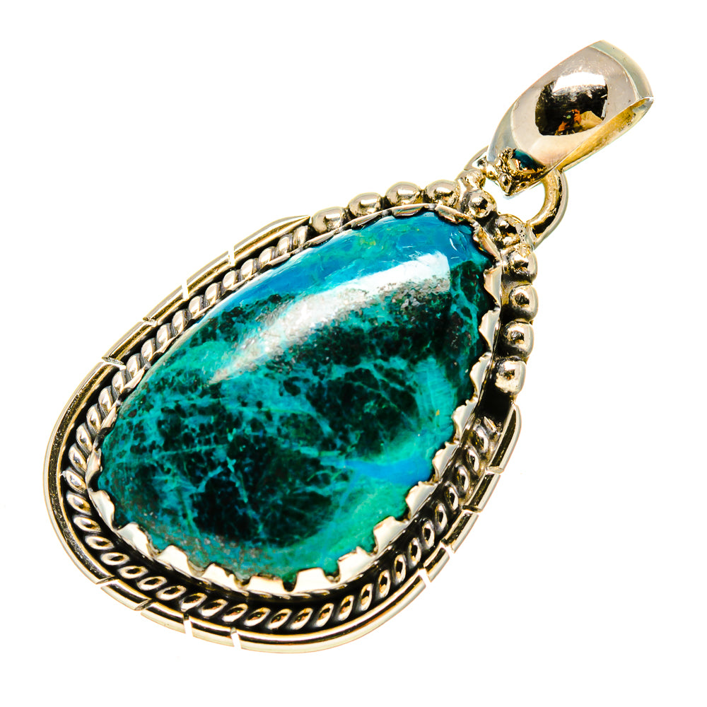 Chrysocolla Pendants handcrafted by Anasilvercos - PD755878