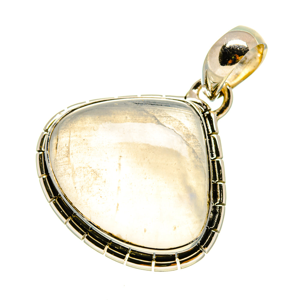 Rainbow Moonstone Pendants handcrafted by Anasilvercos - PD755891