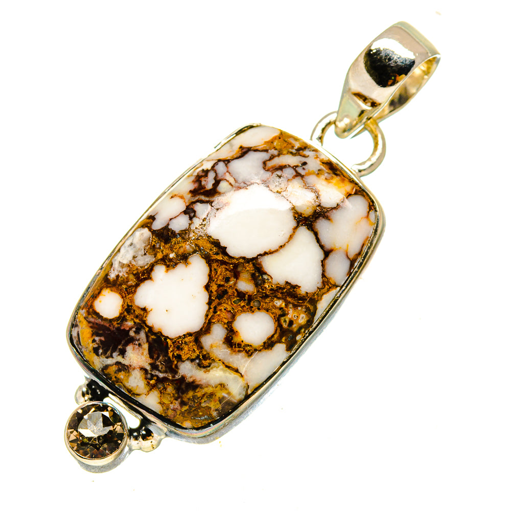 Peanut Wood Jasper Pendants handcrafted by Anasilvercos - PD755894